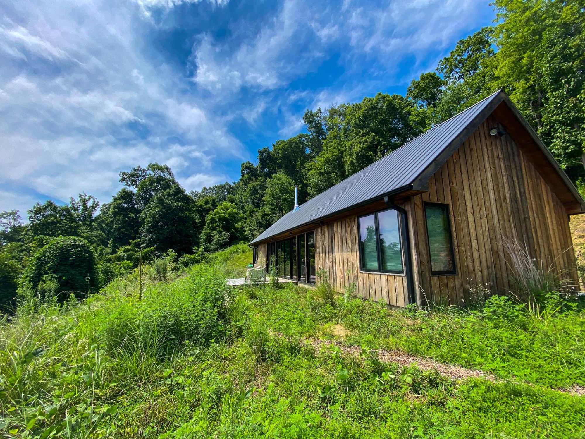Morgan Branch Cabin In Marshall Villa Exterior photo
